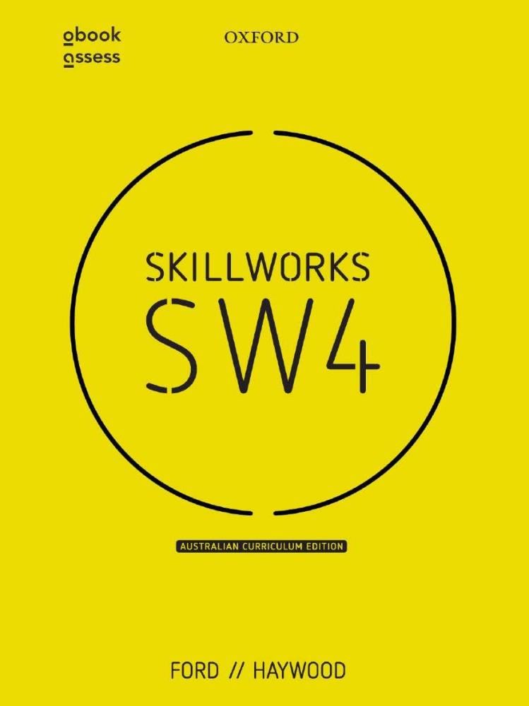 Image for SKILLWORKS 4 AUSTRALIAN CURRICULUM EDITION STUDENT BOOK + OBOOK from SBA Office National - Darwin